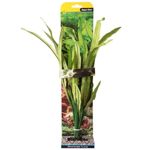 Aqua One Silk Plant African Onion XLarge 40cm (24136) - IWAquariums