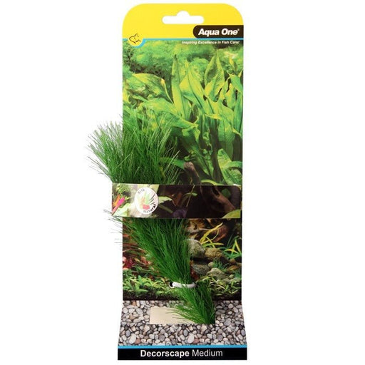 Aqua One Silk Plant Milfoil Green Medium 20cm (24147) - IWAquariums