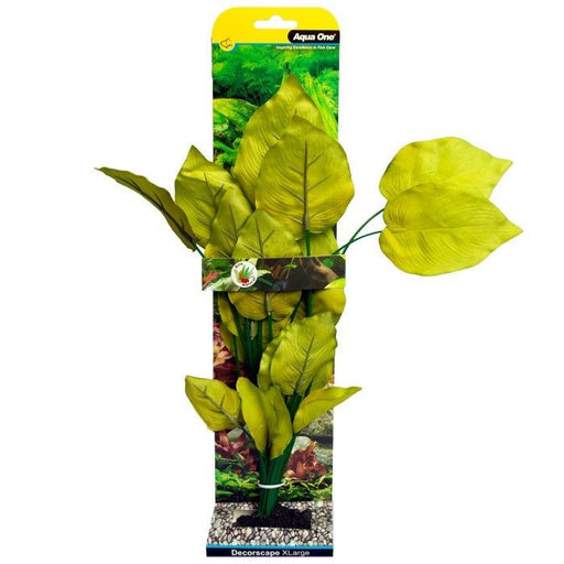 Aqua One Silk Plant Sword Radicans XLarge 40cm (24133) - IWAquariums