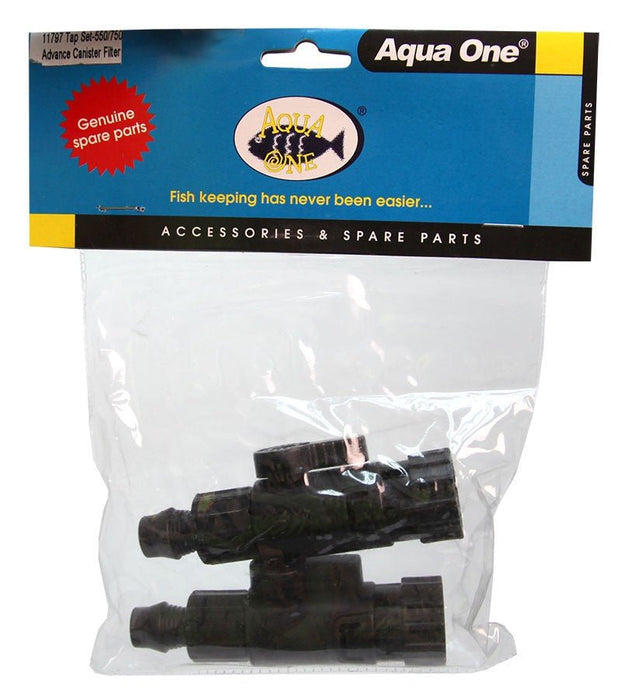 Aqua One Tap Set - Aquis 550 750 (11797) - IWAquariums