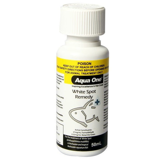 Aqua One Treatment White Spot Remedy 50ml (92111) - IWAquariums