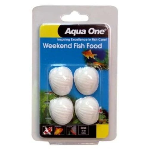 Aqua One Weekend Fish Food 20g (95004) - IWAquariums