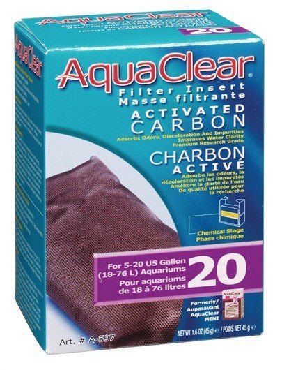 Aquaclear 20 Carbon Insert - IWAquariums