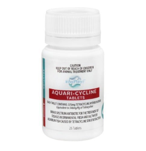 Blue Planet Aquari Cycline 25 Tablets - IWAquariums