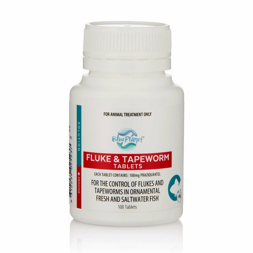 Blue Planet Fluke & Tapeworm 100 Tablets - IWAquariums