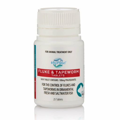 Blue Planet Fluke & Tapeworm 25 Tablets - IWAquariums