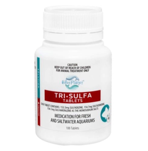 Blue Planet Tri-sulfa 100 Tablets - IWAquariums