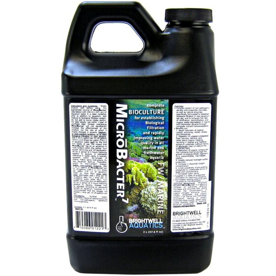 Brightwell Aquatics Microbacter7 2000ml 2l Iwaquariums 