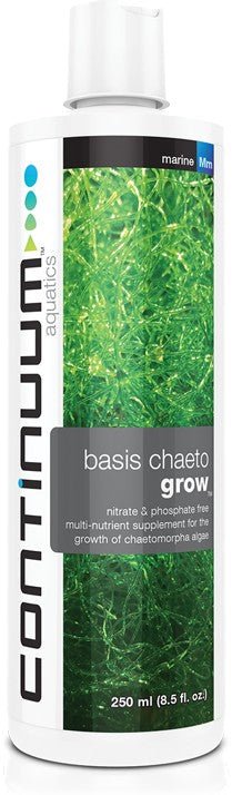 Continuum Aquatics Basis Chaeto Grow 250mL - IWAquariums