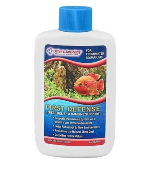 Dr Tim's First Defence Freshwater 120mL (4oz) - IWAquariums