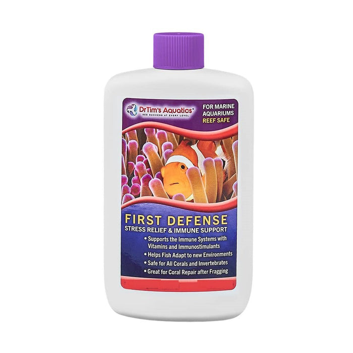 Dr Tim's First Defence Saltwater 475mL (16oz) Marine Reef - IWAquariums