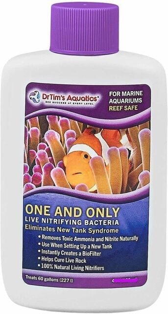 Dr Tim's One and Only Saltwater 240mL (8oz) Marine Reef - IWAquariums