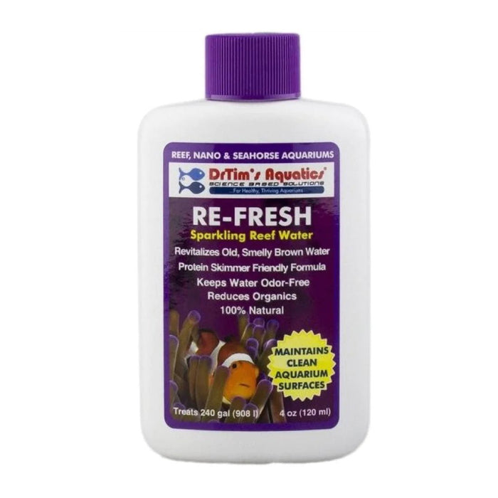 Dr Tim's Refresh Marine 120ml (4oz) Saltwater Reef - IWAquariums