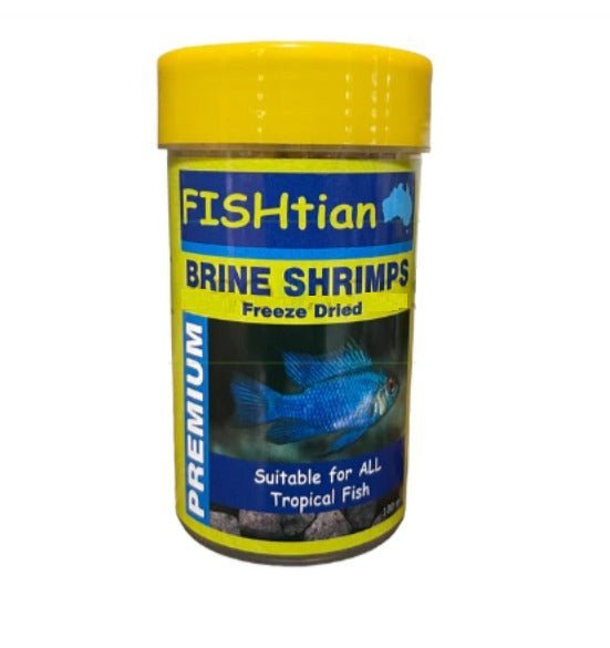 Fishtian Freeze Dried Brine Shrimp 100ml - IWAquariums