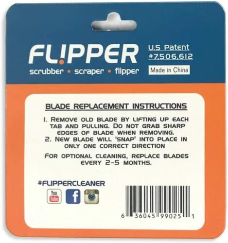 Flipper Standard Replacement Scrapper - IWAquariums