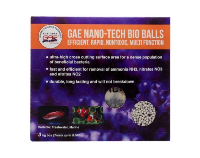 GAE Nano Tech Bio Balls 3kg - IWAquariums