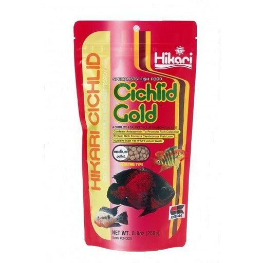 Hikari Cichlid Gold Medium 250g - IWAquariums