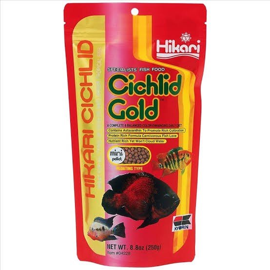 Hikari Cichlid Gold Mini Pellet 250g - IWAquariums