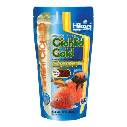 Hikari Cichlid Sinking Gold Mini 342g - IWAquariums