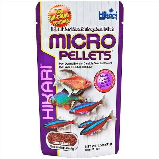 Hikari Micro Pellets 45g - IWAquariums