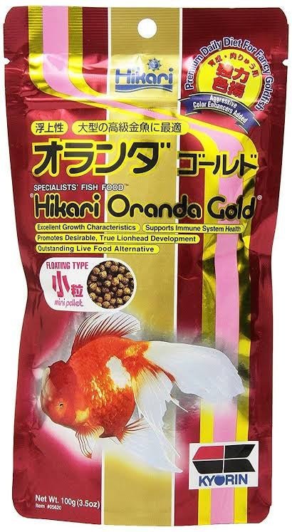 Hikari Oranda Gold Mini 100g - IWAquariums