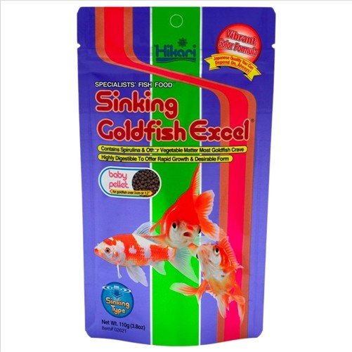 Hikari Sinking Goldfish Excel 110g - IWAquariums