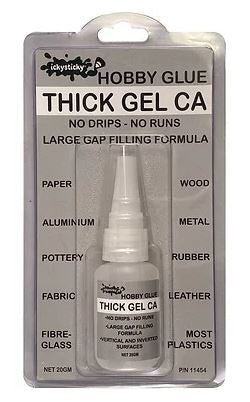 IckySticky Thick Gel Super Glue 20g - IWAquariums