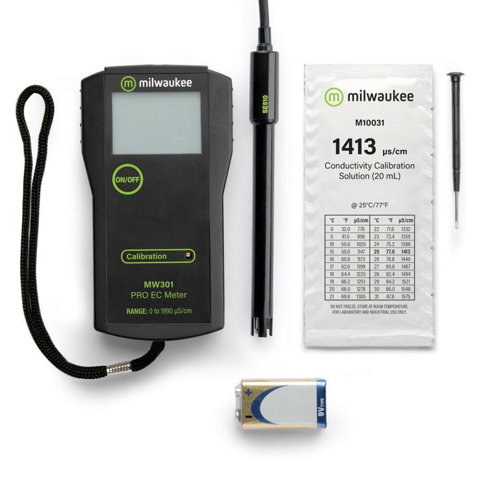 Milwaukee Instruments MW301 PRO Conductivity Meter - IWAquariums