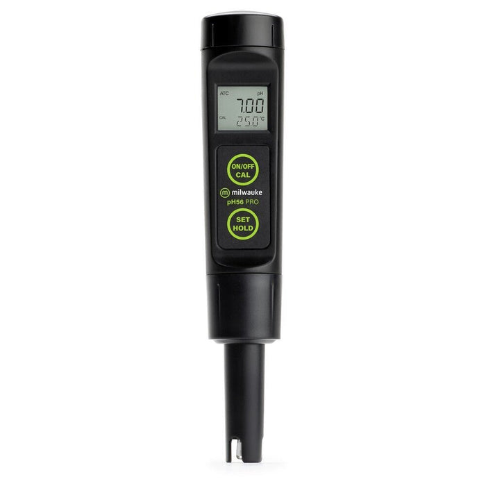 Milwaukee Instruments PH56 Pro Waterproof 2-in-1 PH/Temp Tester With Replaceable Probe - IWAquariums