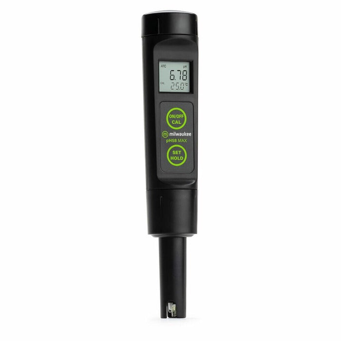 Milwaukee Instruments PH58 Max Waterproof 3-in-1 PH/ORP/Temp Tester With Replaceable Probe - IWAquariums