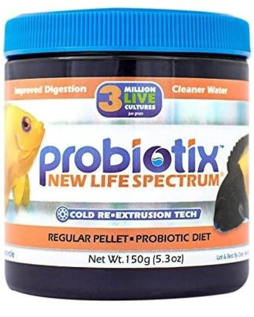 New Life Spectrum Probiotix Regular Pellet 150g 1-15mm - IWAquariums