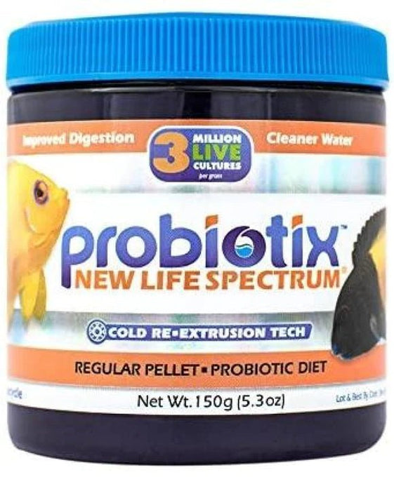 New Life Spectrum Probiotix Regular Pellet 150g 1-15mm - IWAquariums