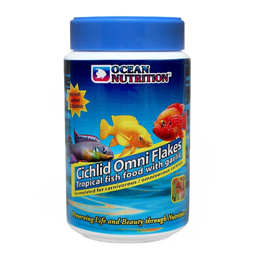 Ocean Nutrition Cichlid Omni Flake 154g - IWAquariums