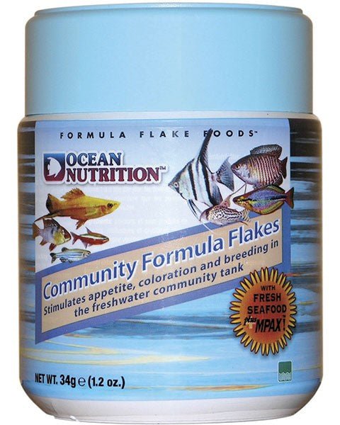 Ocean Nutrition Community Formula Flakes 34g - IWAquariums