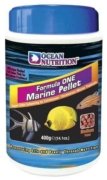 Ocean Nutrition Formula One Marine Pellet S 400g - IWAquariums