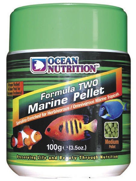 Ocean Nutrition Formula Two Pellet M 100g - IWAquariums