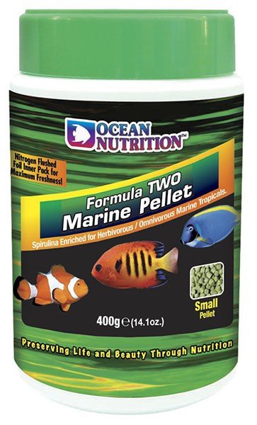 Ocean Nutrition Formula Two Pellet M 400g - IWAquariums