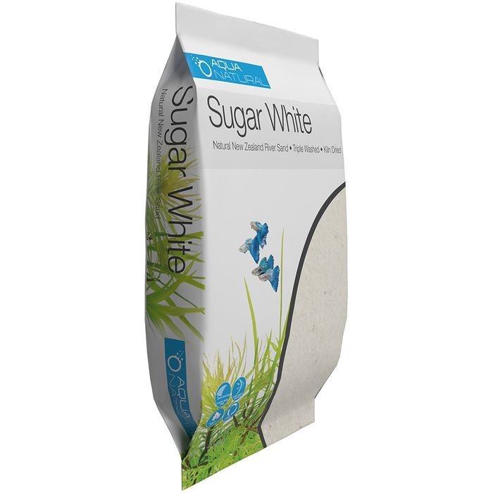 Pisces Sugar White Aquarium Sand (9kg) - IWAquariums