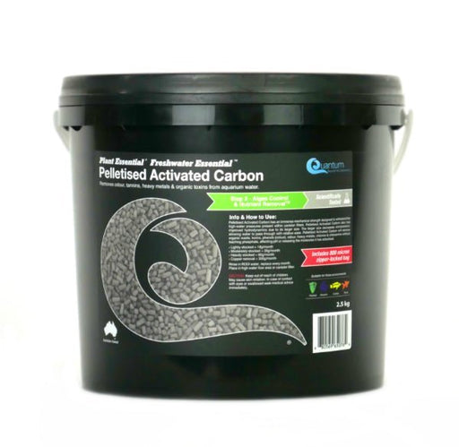 Quantum Pelletised Activated Carbon 2.5kg - IWAquariums