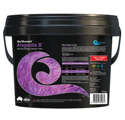 Quantum Reef Essential Aragonite B Powder 4.9kg - IWAquariums