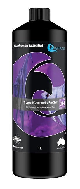 Quantum Tropical/Community GH Pro Salt 1L - IWAquariums