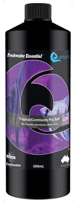 Quantum Tropical/Community GH Pro Salt 500ml - IWAquariums