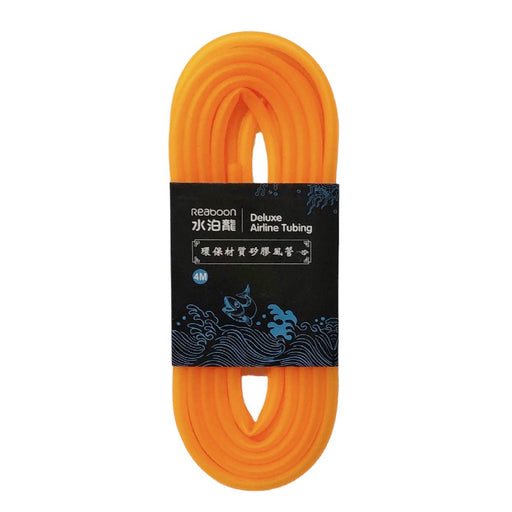 Reaboon Deluxe Airline Dosing Tubing 4M Fluro Orange - IWAquariums