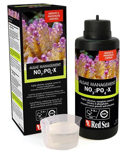 Red Sea Algae Management NO3:PO4-X (NOPOX) Nitrate and Phosphate Remover 1L - IWAquariums