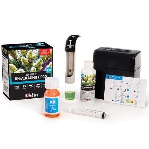 Red Sea Alkalinity Pro Testing Kit - 75 Tests - IWAquariums