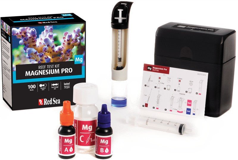 Red Sea Magnesium Pro Test Kit 100 Tests - IWAquariums