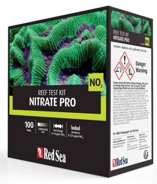 Red Sea Nitrate Pro Testing Kit - 100 Tests - IWAquariums