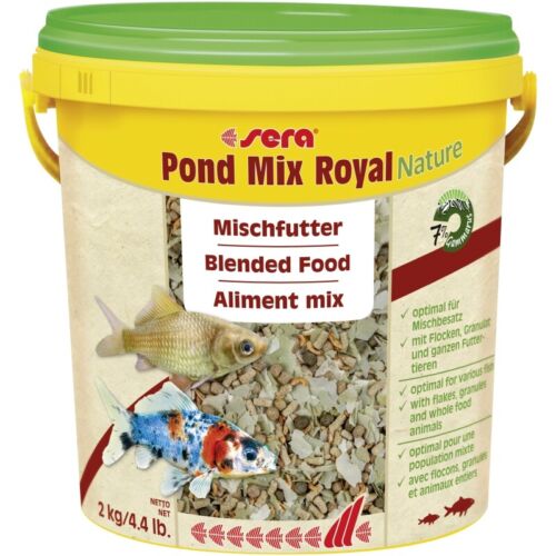 Sera Pond Mix Royal Nature 2kg - IWAquariums