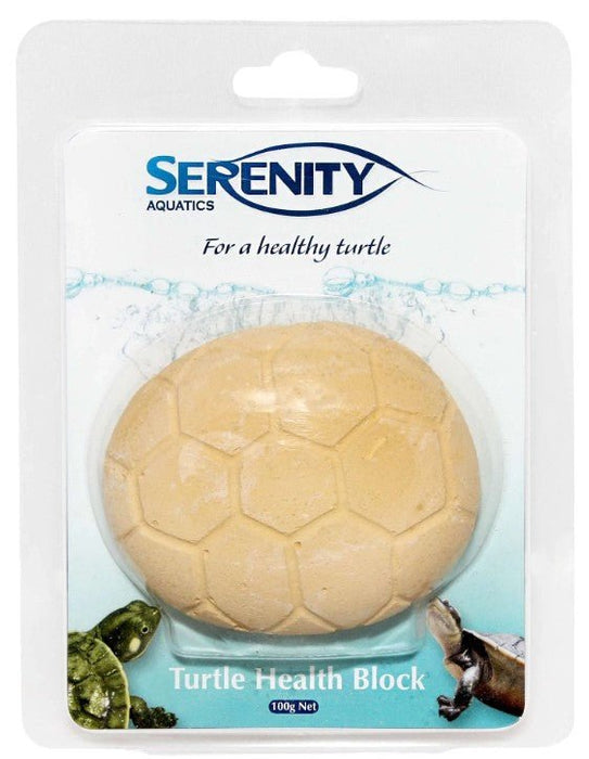 Serenity Aquatics Turtle Health Block 100g - IWAquariums