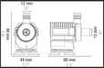 Sicce Syncra Nano Pump 140-430l/h - IWAquariums